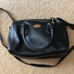Black coach purse (small). Like new.
